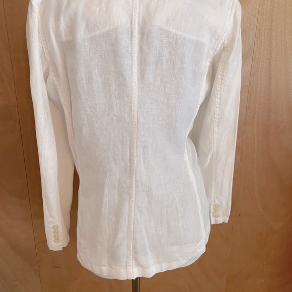 Ralph Lauren White Linen blazer - Picture 6 of 6
